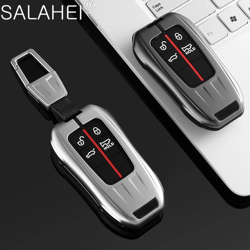 

Zinc Alloy Silicone Car Remote Key Case Cover Shell Fob Protector Keychian For Hongqi HS5 HS7 H5 H9 HS7 H7 L5 HS3 L9 Accessories