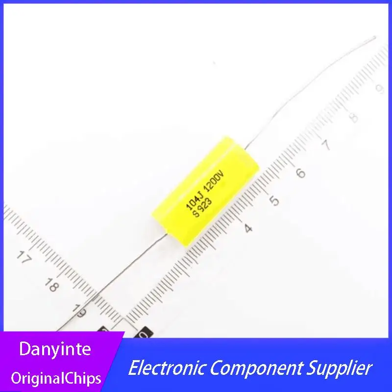 

Новинка 10 шт./партия CL80 104K 1200V (104J 1200V) 0,1 UF 100NF Осевая емкость 26,5*12*7