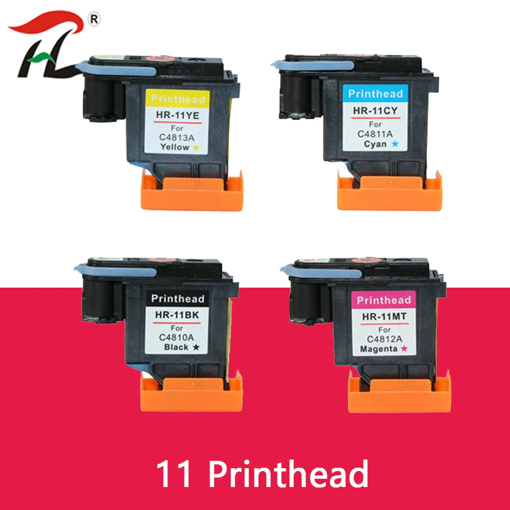 

C4810A C4811A C4812A C4813A Printhead Print head For HP 11 1000 1100 1200 2200 2280 2300 2600 2800 CP1700 100 500 9100 9120 K850