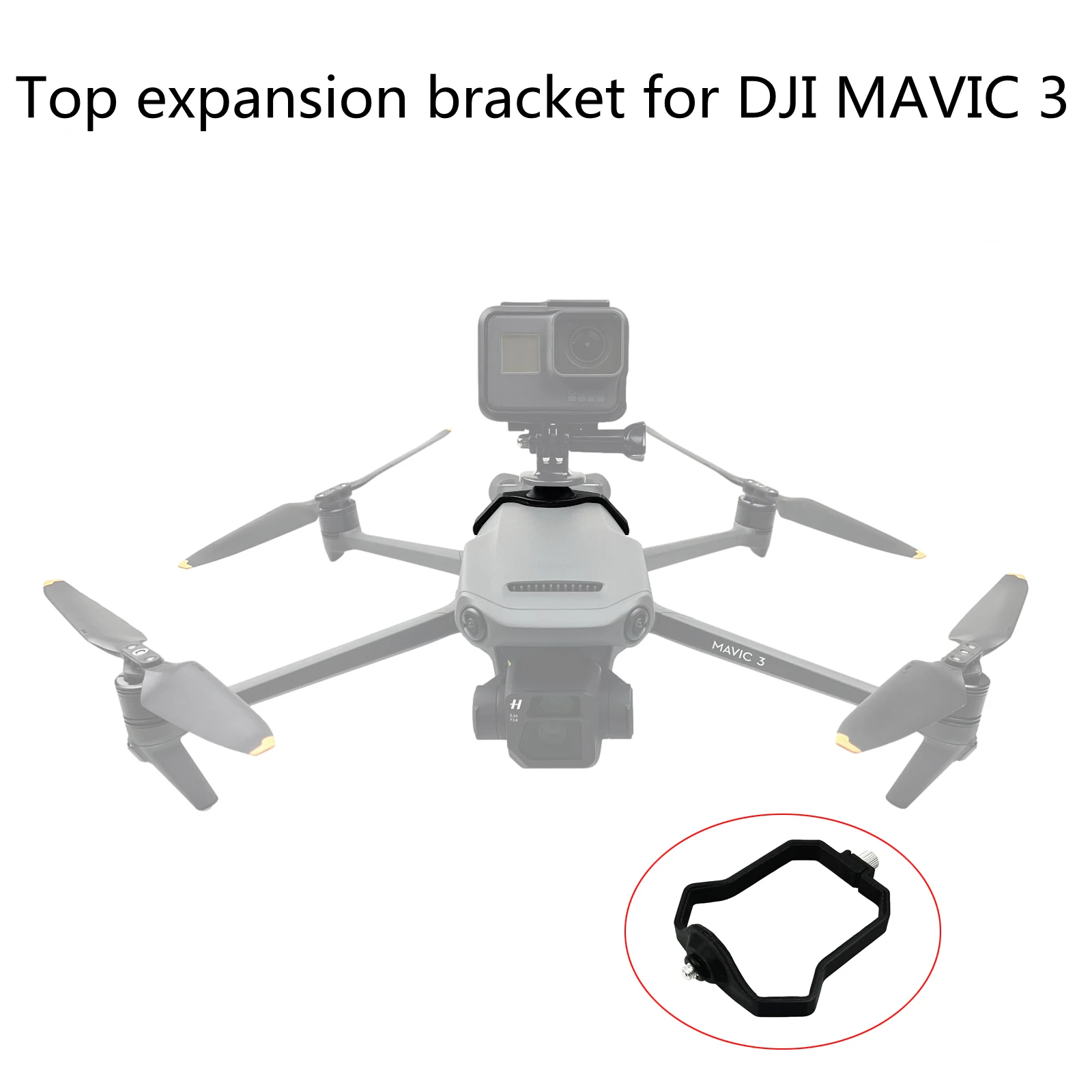

Top Expansion Bracket To Gopro Panoramic Sports Camera Drone Accessories For DJI MAVIC 3