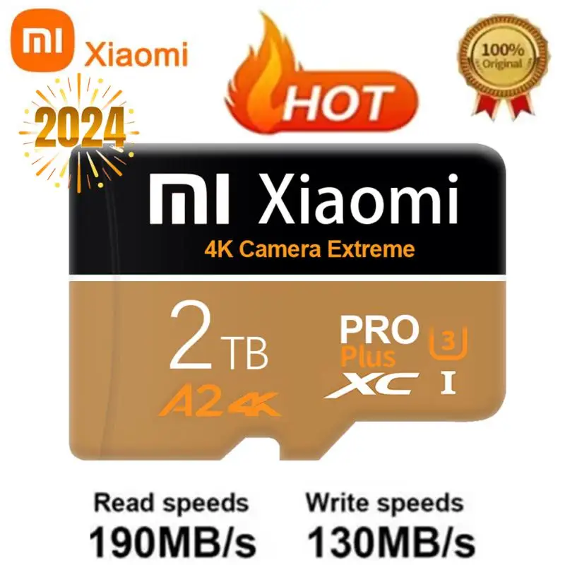 Высокоскоростная карта памяти 128 ГБ 256 SD-карта U3 A2 TF Flash Card 1 ТБ для телефона камеры