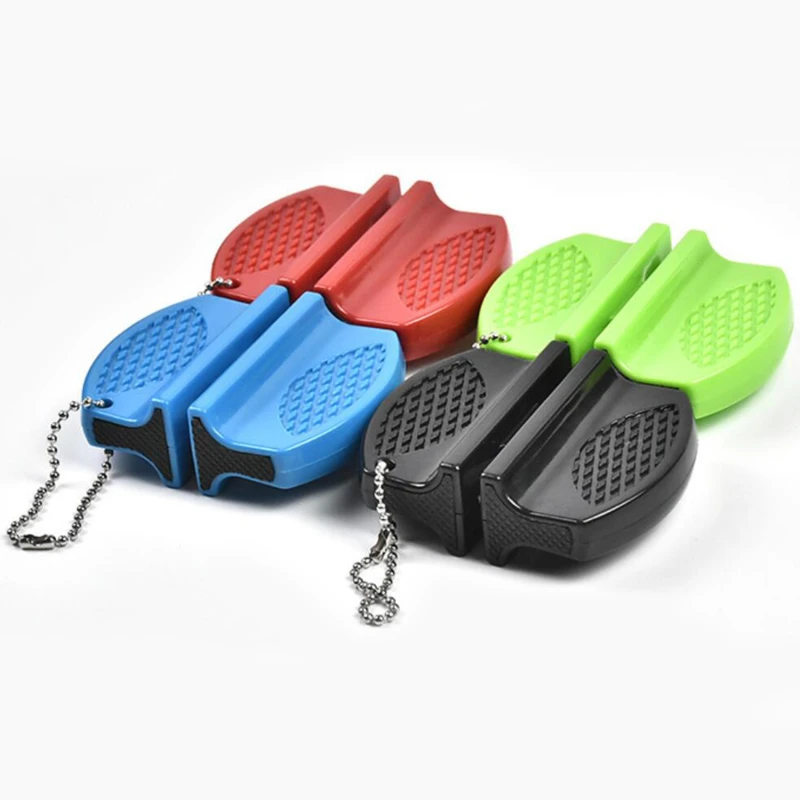 

New Portable Small Safe Knife Sharpener Tool For Home Kitchen Easy Sharpening For The Convenience Of Outdoor Sharpening Hiking