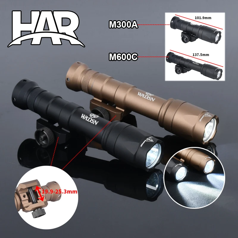 Фонарь для страйкбольной винтовки с фонариком охоты