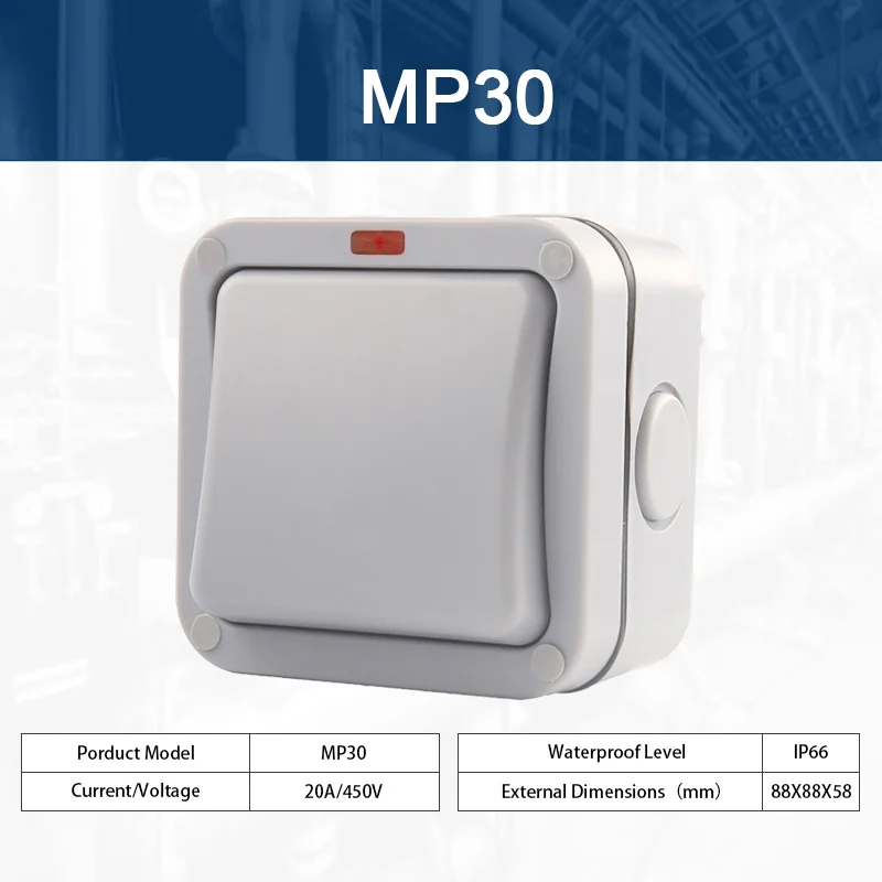 

Наружные выключатели DIY GO IP66