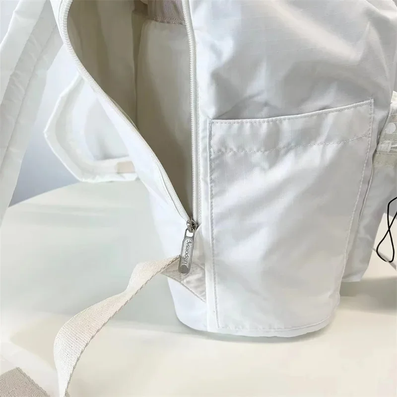 Lesportsacs Girl однотонный дорожный рюкзак большой вместимости легкий студенческий 1343