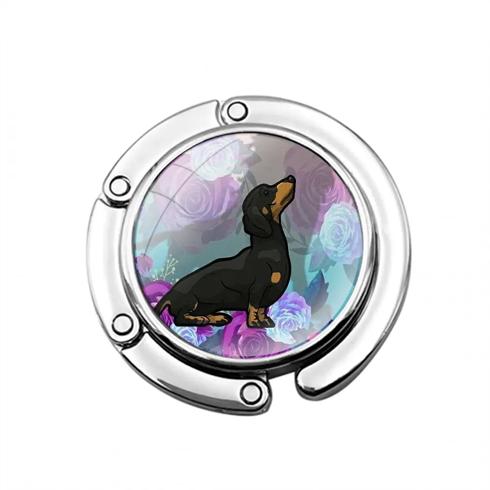 Складной крючок для кошелька женщин настольная Сумочка хранения складной