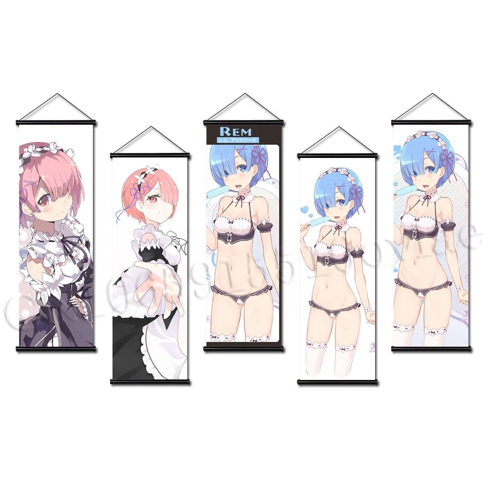 

Картина на стену с надписью «Re:Zero HD»