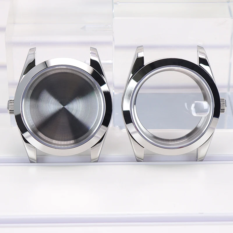 Корпус часов со скошенной кромкой 36 мм 40 10 АТМ водонепроницаемый для Seiko nh34 nh35 nh36