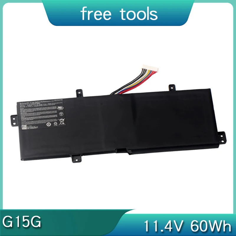НОВЫЙ аккумулятор для ноутбука G15G 11 4 В 60 Втч Machenike F117-S F117-Si2 F117-Si3 F117-S6 F117-S11 F117-S12