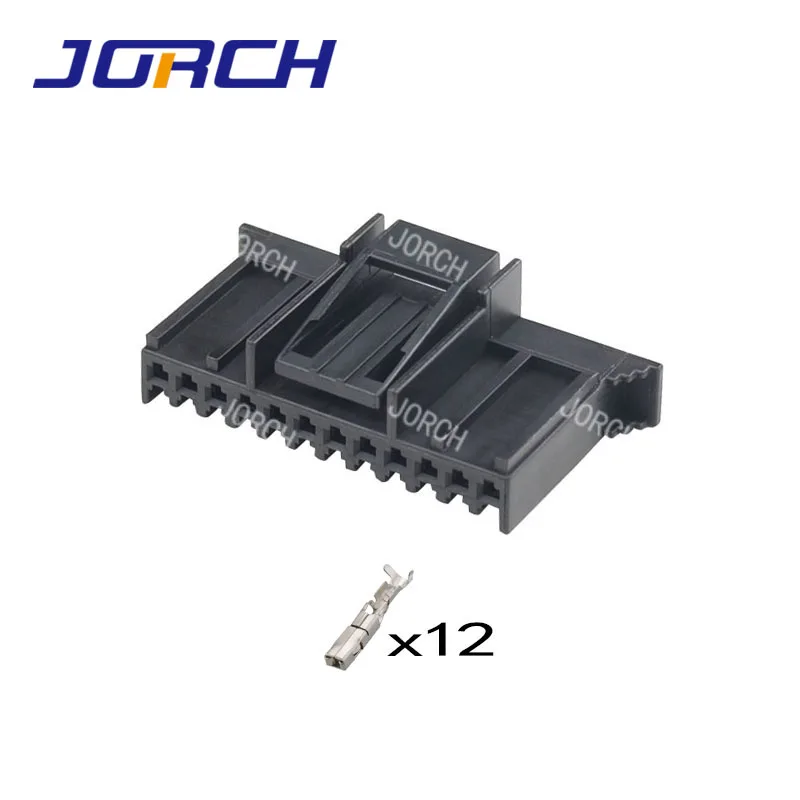 Conjuntos 12 Pin Fci Conector do Chicote de Fio Delphi Plástico Habitação Plug 211pc122s0017