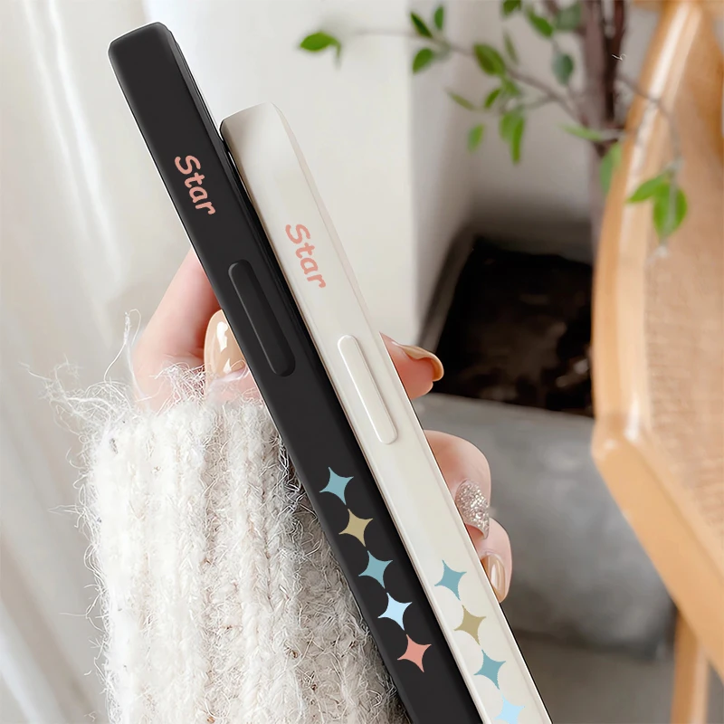 Чехол для Xiaomi Poco F6 F4 F5 F3 Pro Painting Dream Colorful Stars Pattern Силиконовый мягкий противоударный