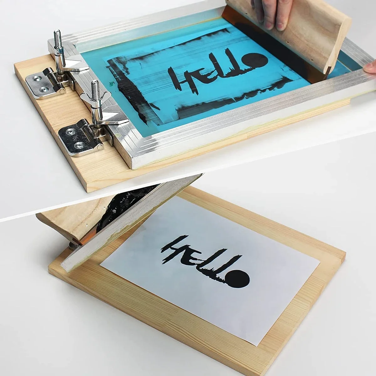 120 300 350 420 алюминиевая рама для трафаретной печати шелковая сетка предварительно