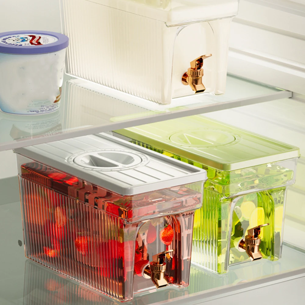 Экологичный пластиковый диспенсер для напитков с контейнером холодных и соков