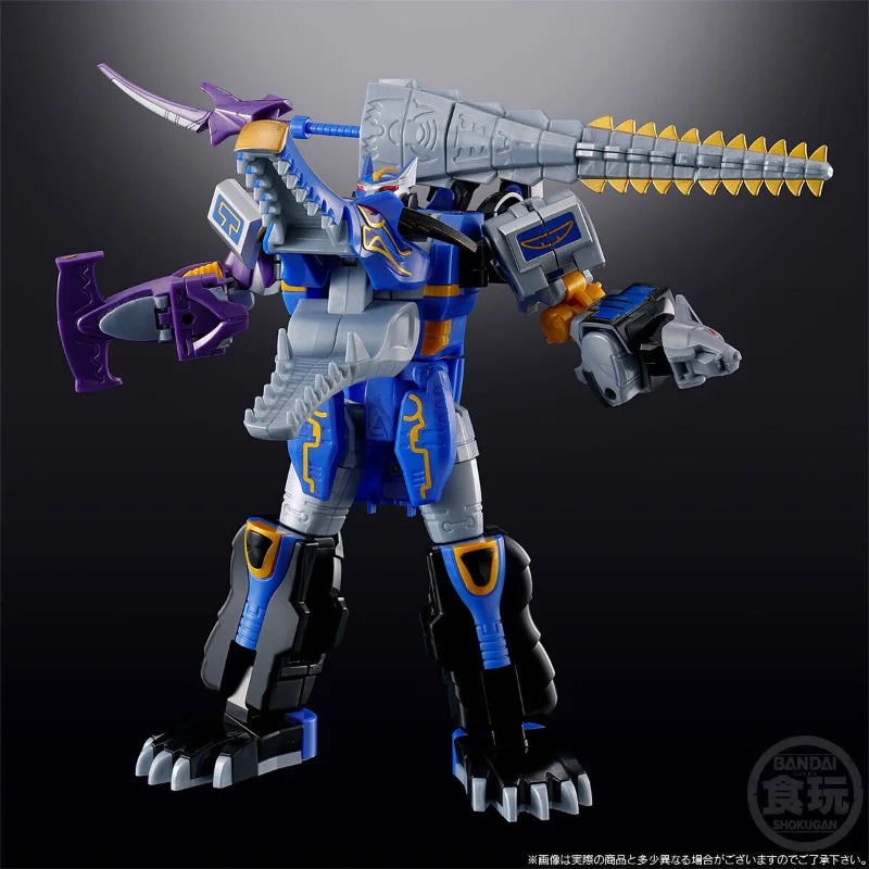 Фото Фигурки Bandai Smp Hyakuju Sentai Gaoranger Gao Hunter Blue Moon Version, крутая модель, гаражный набор, модная игрушка, подарок на день рождения №2