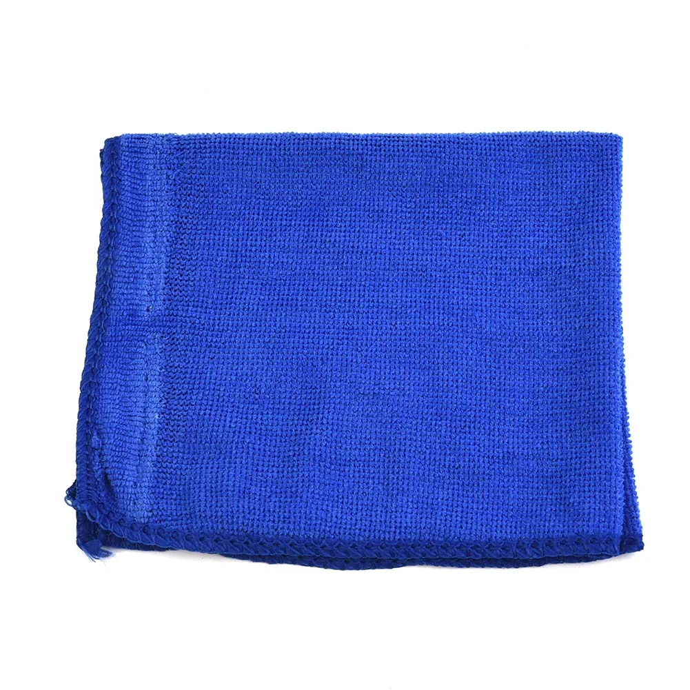 Кухонное полотенце, чистящее полотенце из сверхтонкого волокна, 30*30 см, автомобильный синий инструмент для очистки автомобиля, чистящая ткань