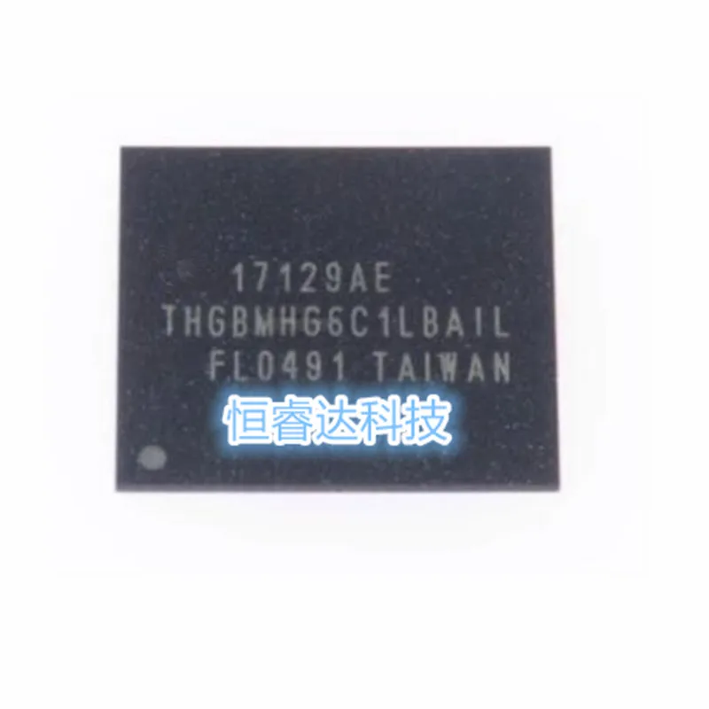 100% Новый оригинальный THGBMHG6C1LBAIL BGA153Ball EMMC5.1 (1-10 шт.)