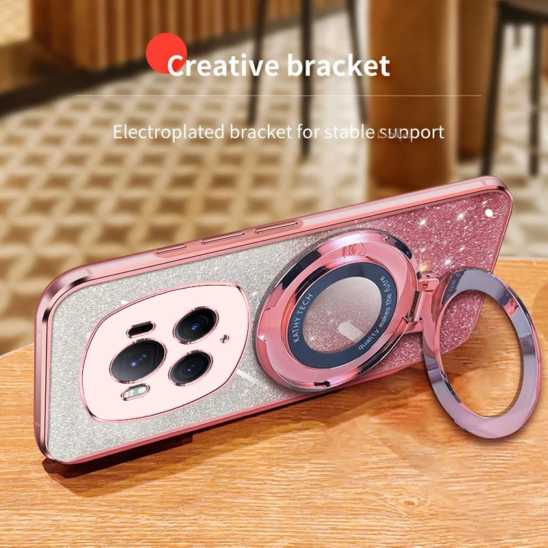 Мягкий блестящий чехол для телефона Honor Magic 6 Pro Magic5Pro 4 Magic3 силиконовый креативный