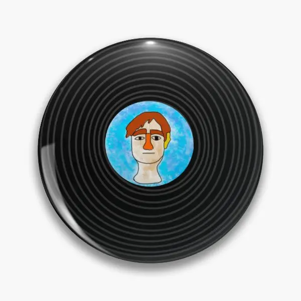 Dayglow Record Мягкая булавка на пуговицах с мультяшным любовником модный милый декор