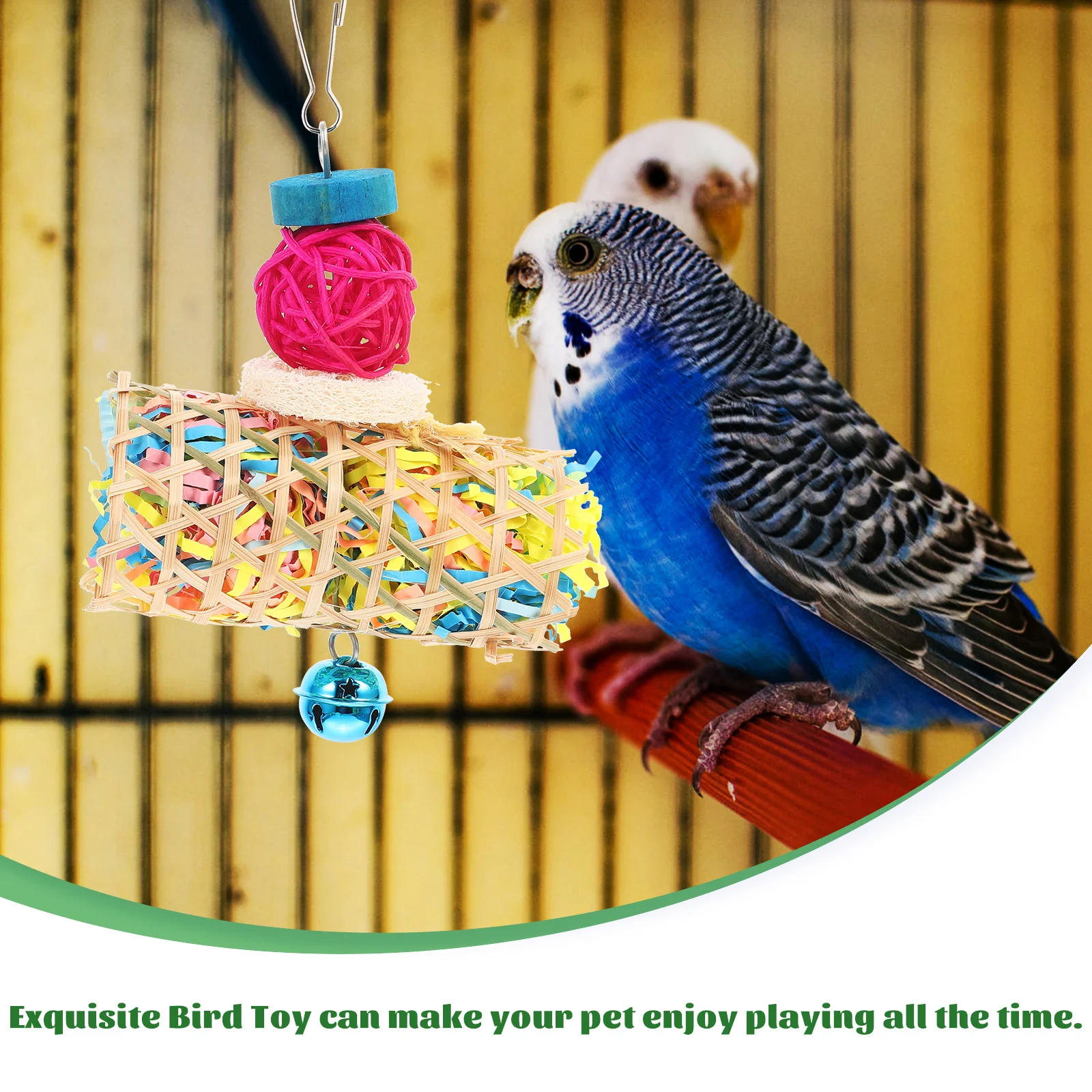 Попугай жевать попугай для клетки длинный хвост птицы попугаи бумага