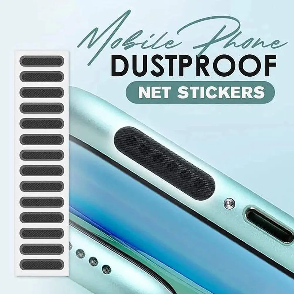 Mobile Phone Dustproof Net Stickers Speaker Mesh Anti Dust Adhesive Sticker for (28 Short+20 Long) |