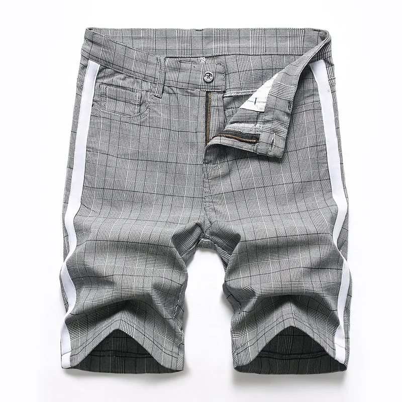 2023 Casual Tide Men's Denim Shorts Europe and America Ripped New Denim Medium Pants Retro Large Size Summer Men's Shorts Jeans