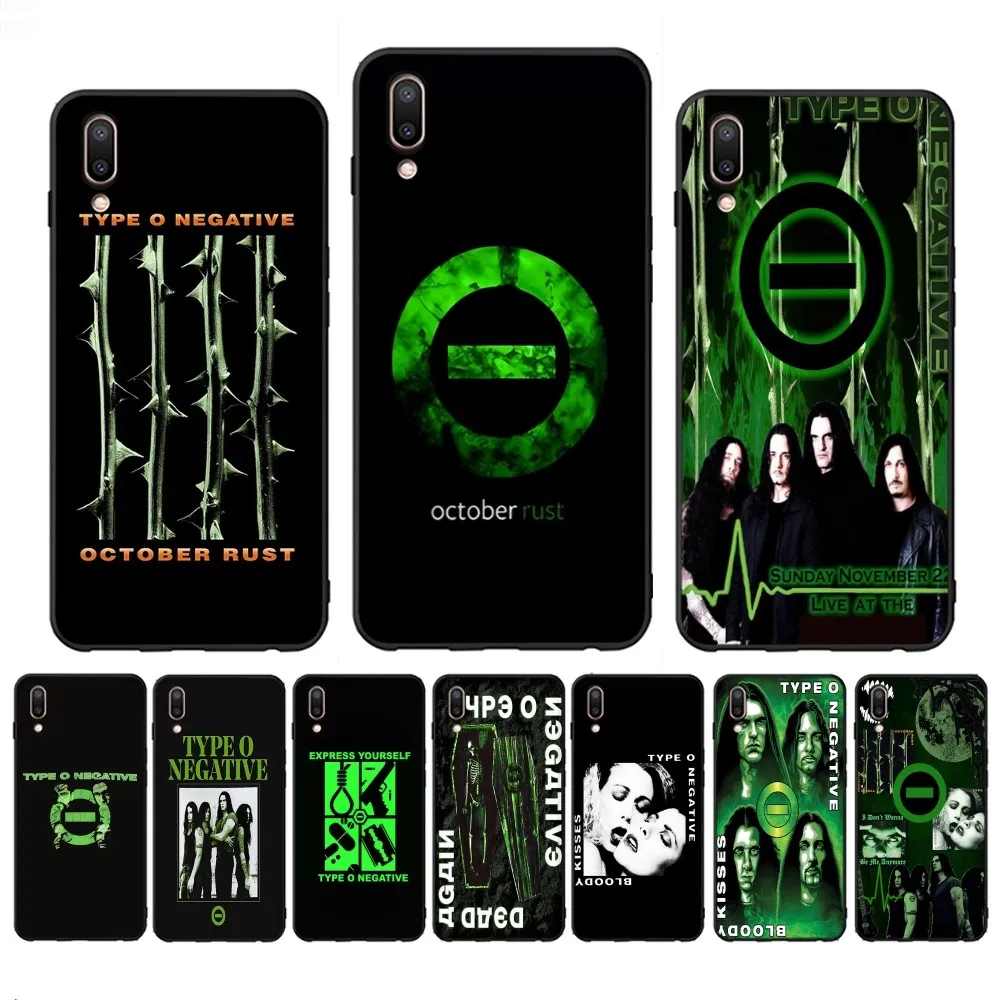 Чехол для телефона Rock Band T-Type O N-Negative Redmi Note 4 X 5 A 6 7 8 T 9 9S 10 11 11S 11Epro Poco M3 Pro