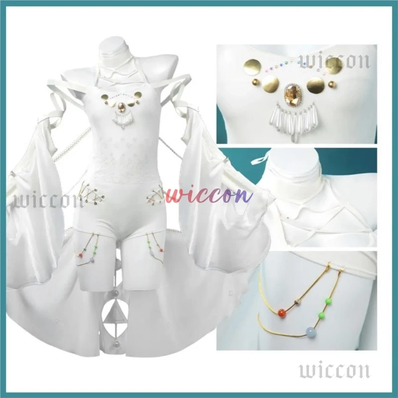 Реверс игры: 1999 тридцать семь косплей костюм новая кожа вниз в Grotto белые