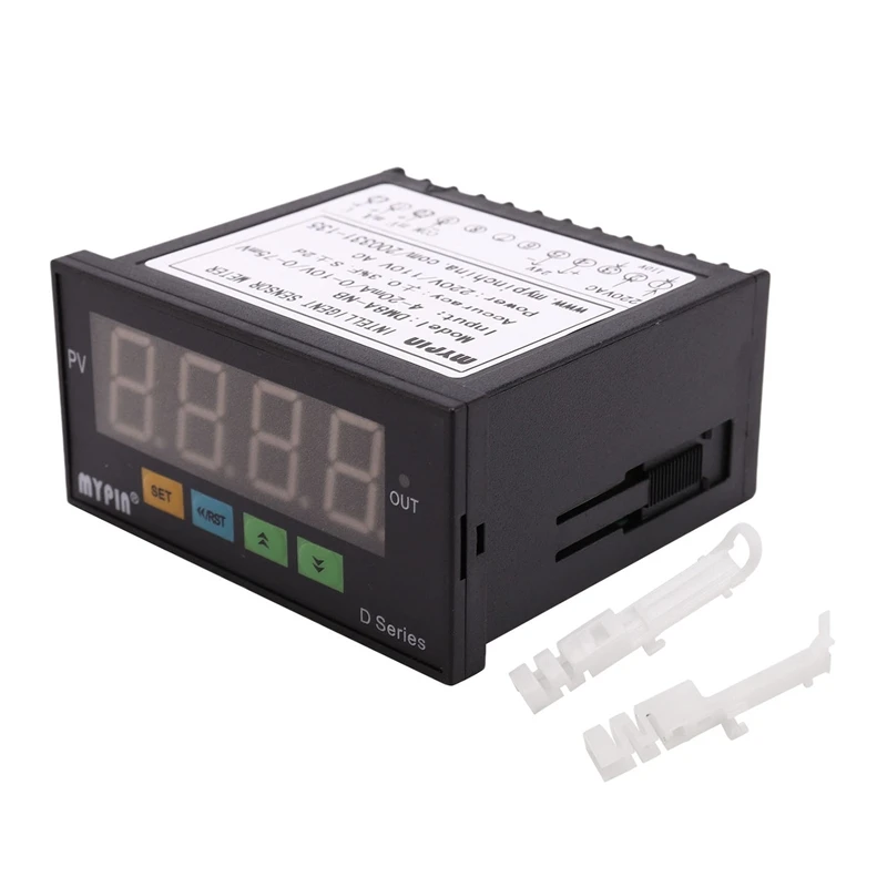 

Mypin Digital Sensor Meter Multi-Functional Intelligent Led Display 0-75Mv/4-20Ma/0-10V Input