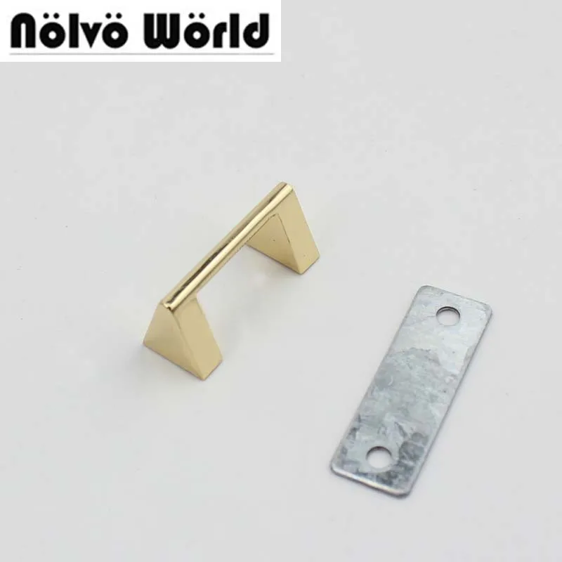 

50pcs 19.5*13.6mm Style B metal arch bridge for handbags bags handle strap hanger alloy bags purse belt connector