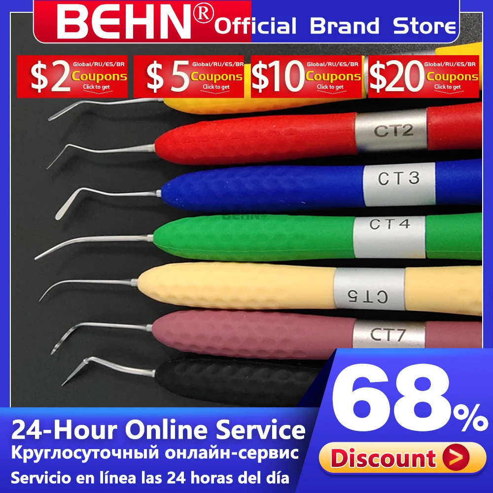 

1PC Dental Tools Dentist Resin Filled Repair Equipment Dental instrument Composite Resin Filling Spatula Titanium Plated Head