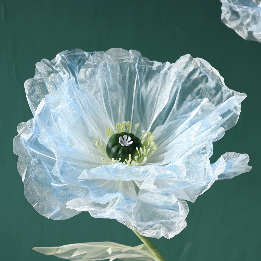 Свадебный сценический дорожный гид цветы гигантский декор большая марлевая