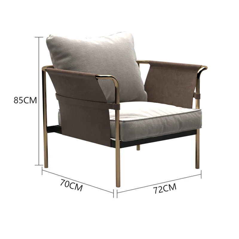 Кожаное кресло мебель для гостиной остров скандинавские мягкие стулья кухни