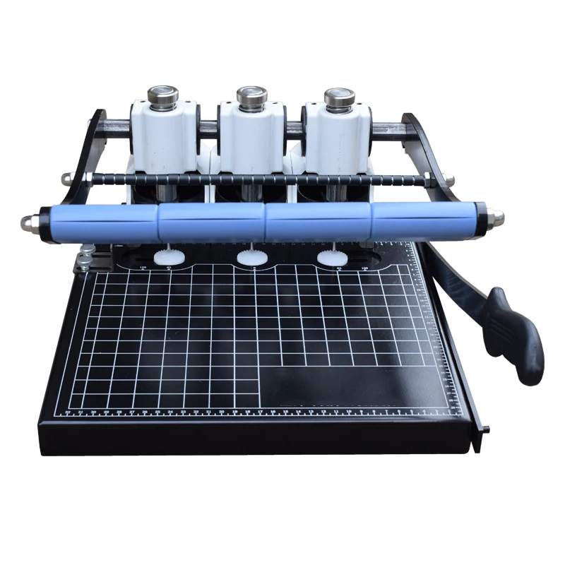 QY-A z trzema otworami Mahine Distance Puncher File Bindownica do dokumentów Maszyna procesowa Planowanie w biurze