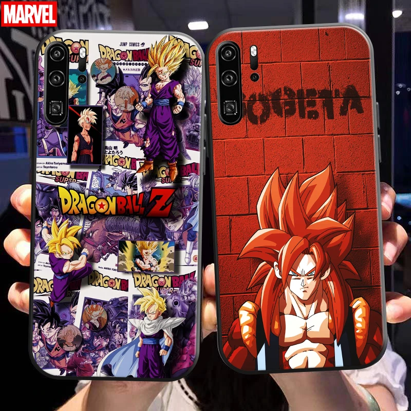 

Dragon Ball Comics For Huawei P50 P40 P30 P20 Pro Lite 5G P Smart 2019-2021 Phone Case TPU Coque Liquid Silicon Carcasa Funda