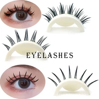 new 5 pairs big eyes eyelashes cos stage performance eyelash makeup cross eyelash europe and america 3d lashes extend