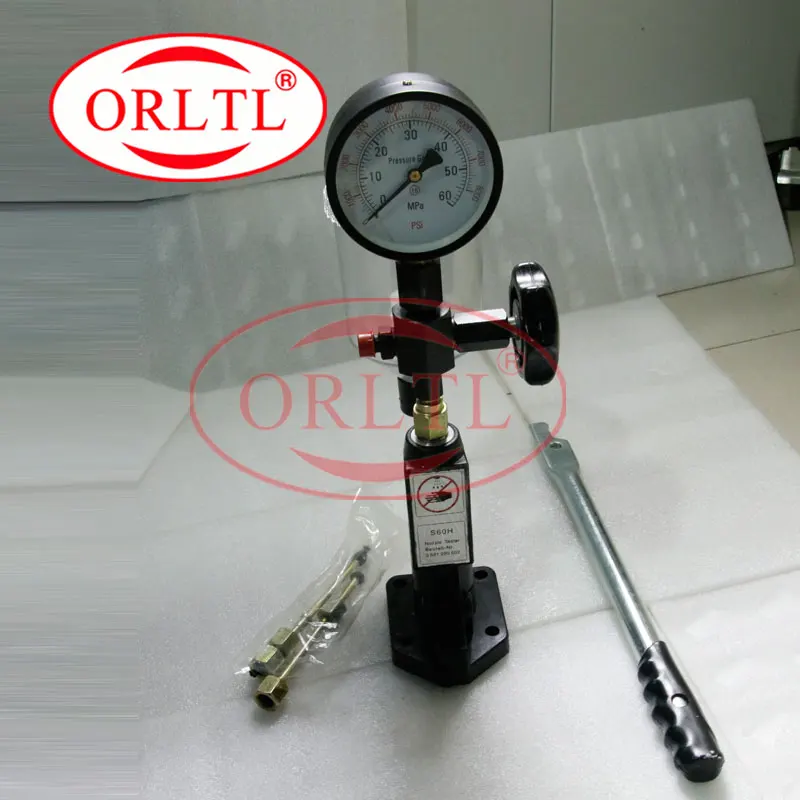 Фото ORLTL SH60 Испытание форсунок и испытание форсунок дизельного топлива Калибровка, Калибровка форсунок насоса S0098 и тестер пьезоинжектора №4