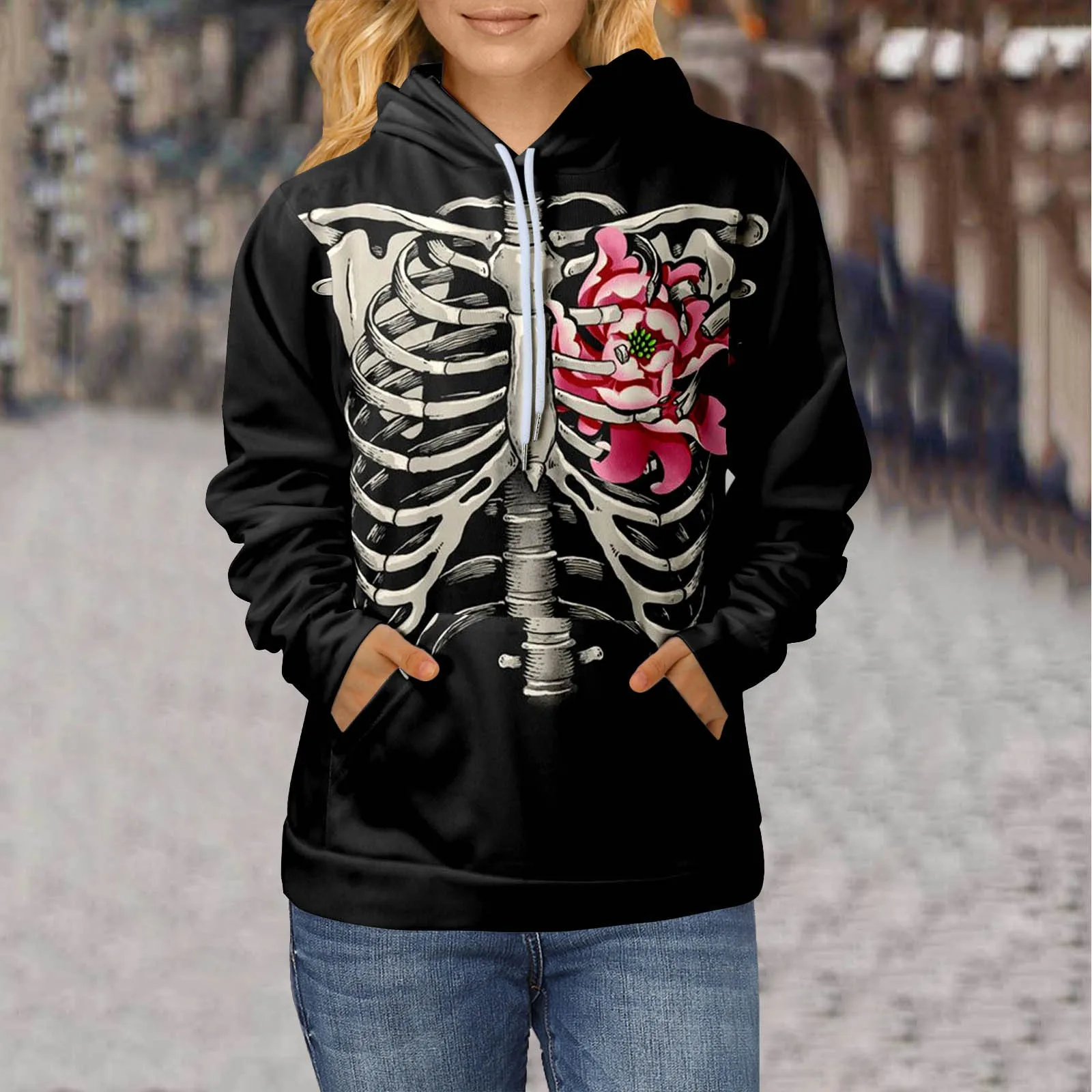 

Womens Long Sleeve Hoodie T Shirt With Women S Fall Fashion Women Sweatshirt Hoodies Front Cross Ladies Short Sleeve Sweatshirts