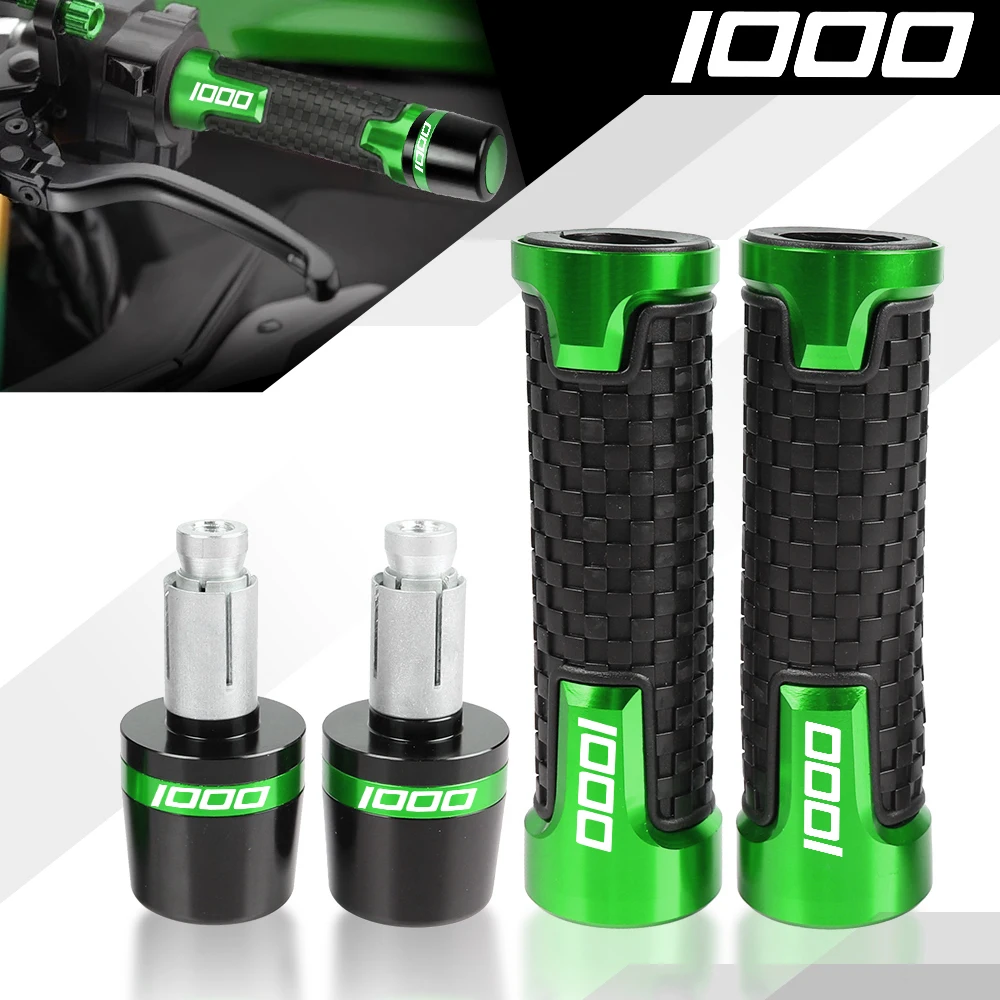 

Handlebar grip For KAWASAKI 1000 VERSYS1000 2012 2013 2014 Motorcycle Accessory CNC 7/8'' 22mm Handle bar Scooter Handle grips