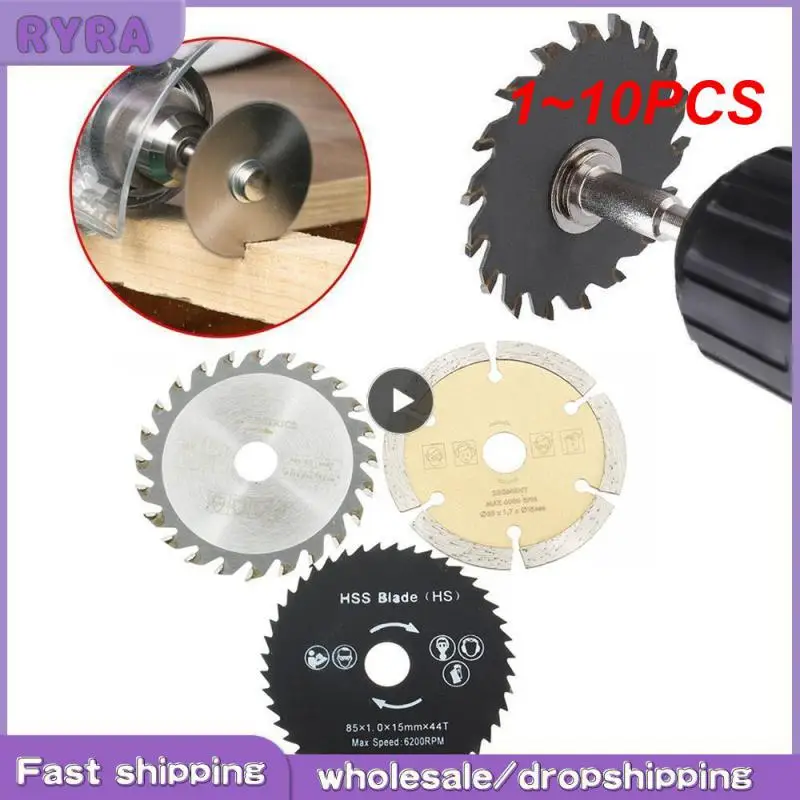 

1~10PCS 85mm*10mm HSS Circular Saw Blade Cutting Disc Wheel For Wood Saw Blade Metal Angle Grinder Accessories
