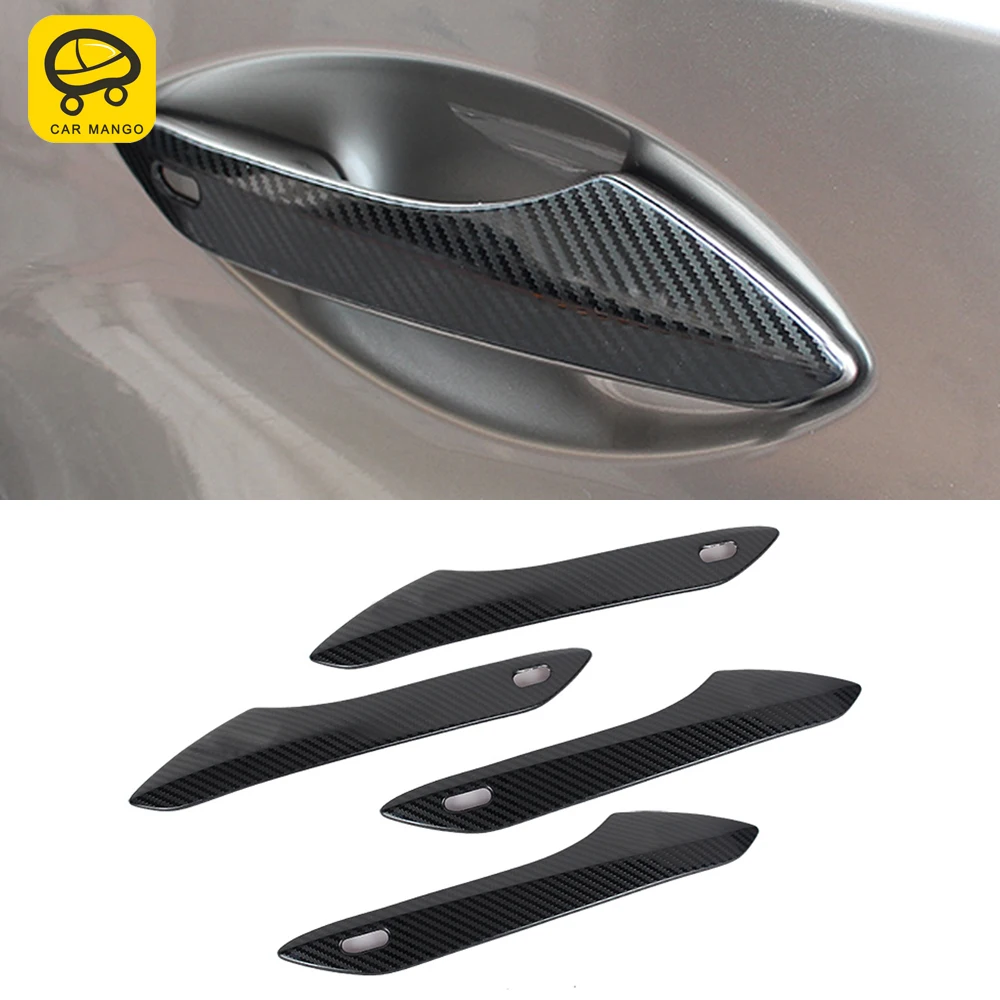 

CarManGo For Lexus NX 2014-2020 Car Accessory Door Handle Frame Gate Handle Bezel Cover Sticker Trim Case Exterior Chrome Decor