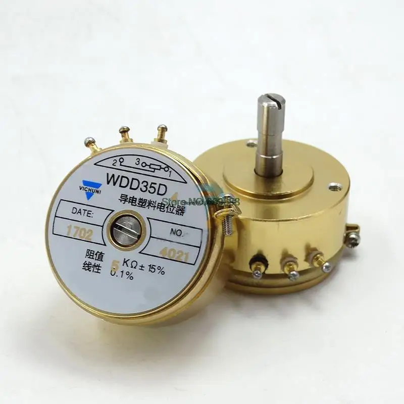 

WDD35D4 WDD35D-4 0.5% Condutive Plastic Potentiometer 1K 2K 5K 10K