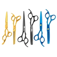 commonly used hairdressing sets practical hair cutting scissors with storage bag drop shipping
