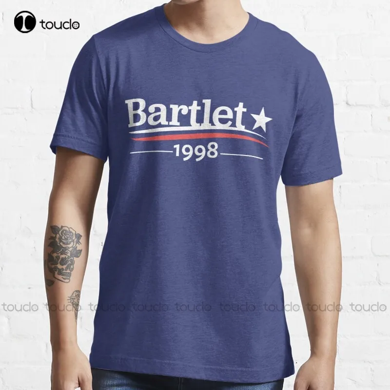 

New West Wing President Bartlet 1998 White House T-Shirt White Tshirts S-5Xl Cotton Tee Shirt