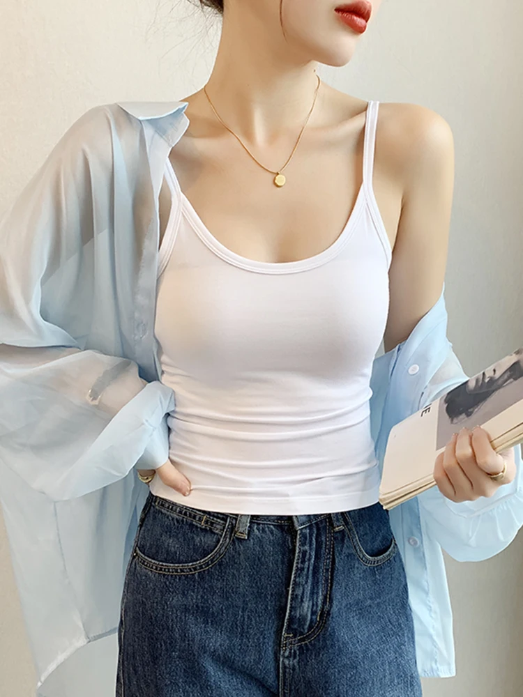 Модал Camisole женская летняя внутренняя одежда 2024 Новое поступление дизайн самый