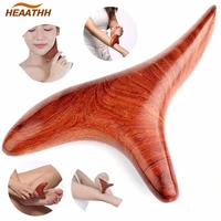 wood trigger point massage gua sha toolsprofessional lymphatic drainage toolswood therapy massage tools for back leg hand face