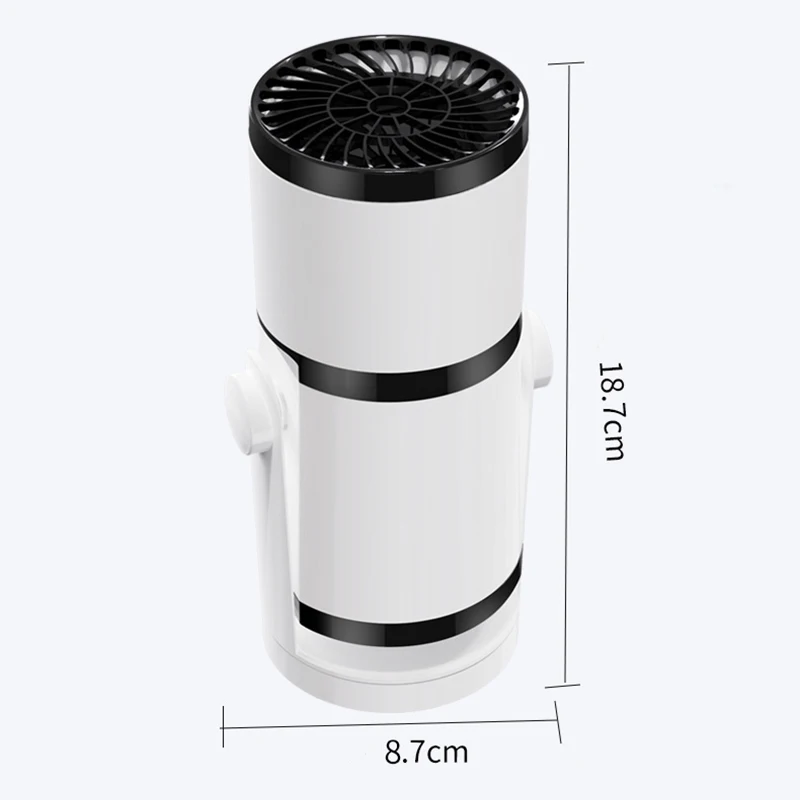 2 в 1 автомобильный обогреватель с поворотом на 360 градусов |