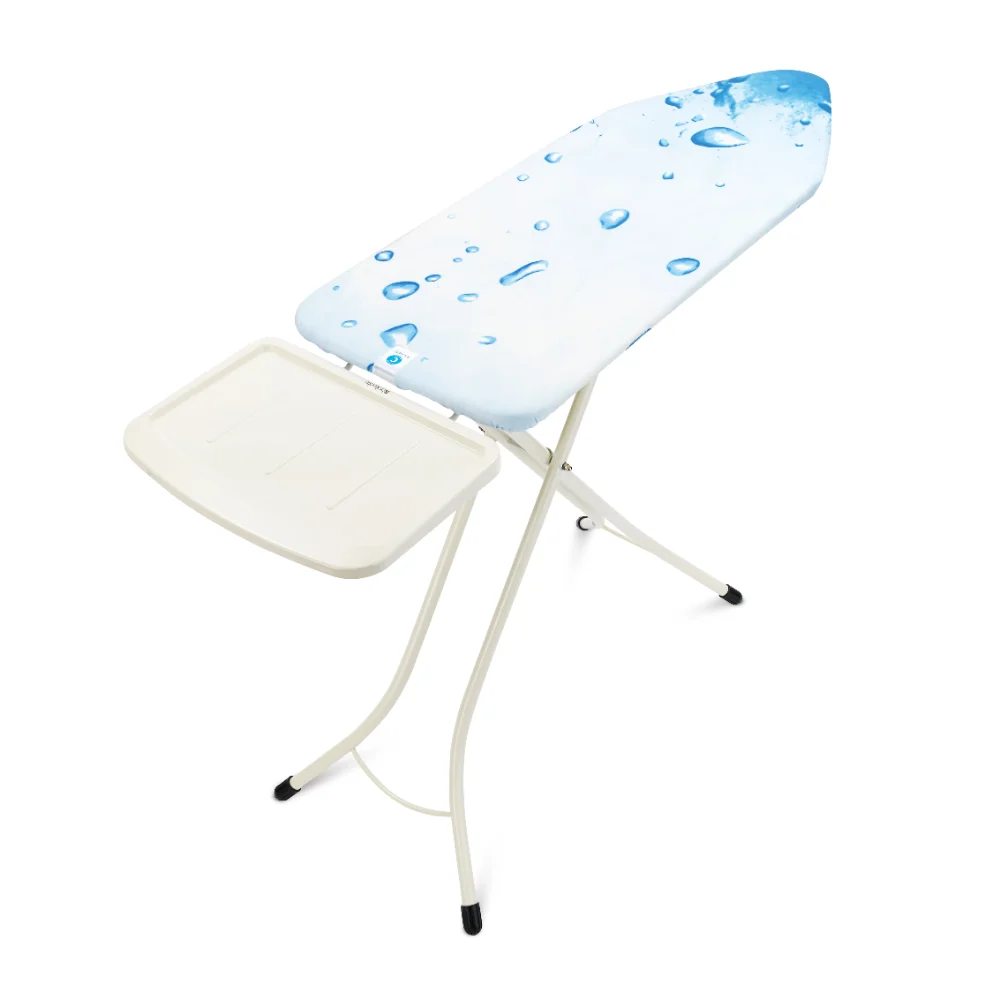 

Brabantia Ironing Board C Extra Wide, 49 x 18 inches, Steam Generator Holder, Ice Water