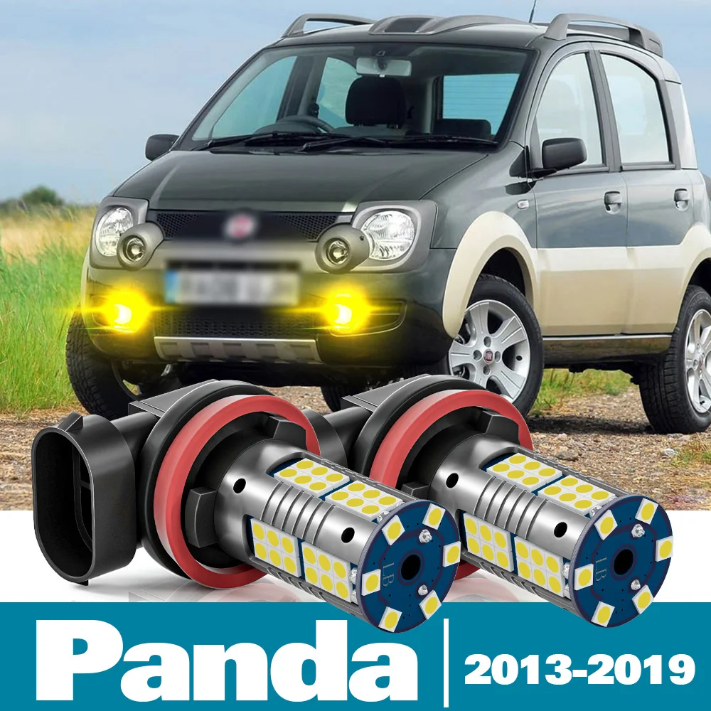 

2pcs LED Fog Light For Fiat Panda Accessories 2013 2014 2015 2016 2017 2018 2019