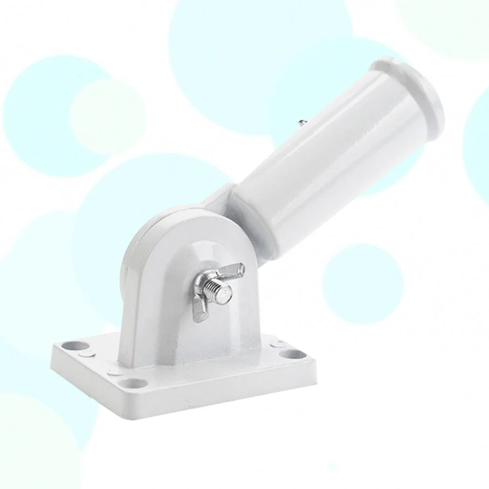 

Flag Pole Bracket Flagpole Holder Mount Base Mounting Stand Rack Adjustable Wall Heavy Dutyhouse