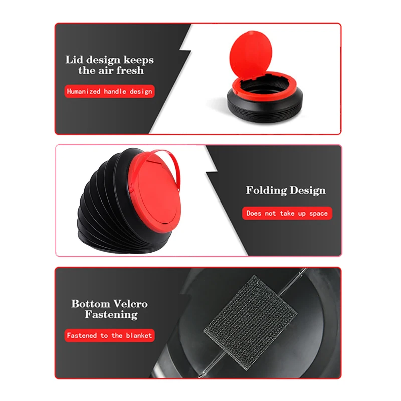 Складной автомобильный зонт ведро мусорная корзина для воды аксессуары кемпинга